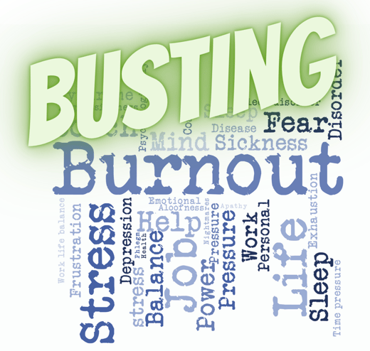 Busting Burnout Graphic